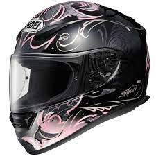 CASCO SHOEI XR 1100 BAROQUE PINK/BLACK | Fresia Moto | Fresia Moto