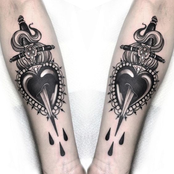 Cuore sacro tattoo Significato