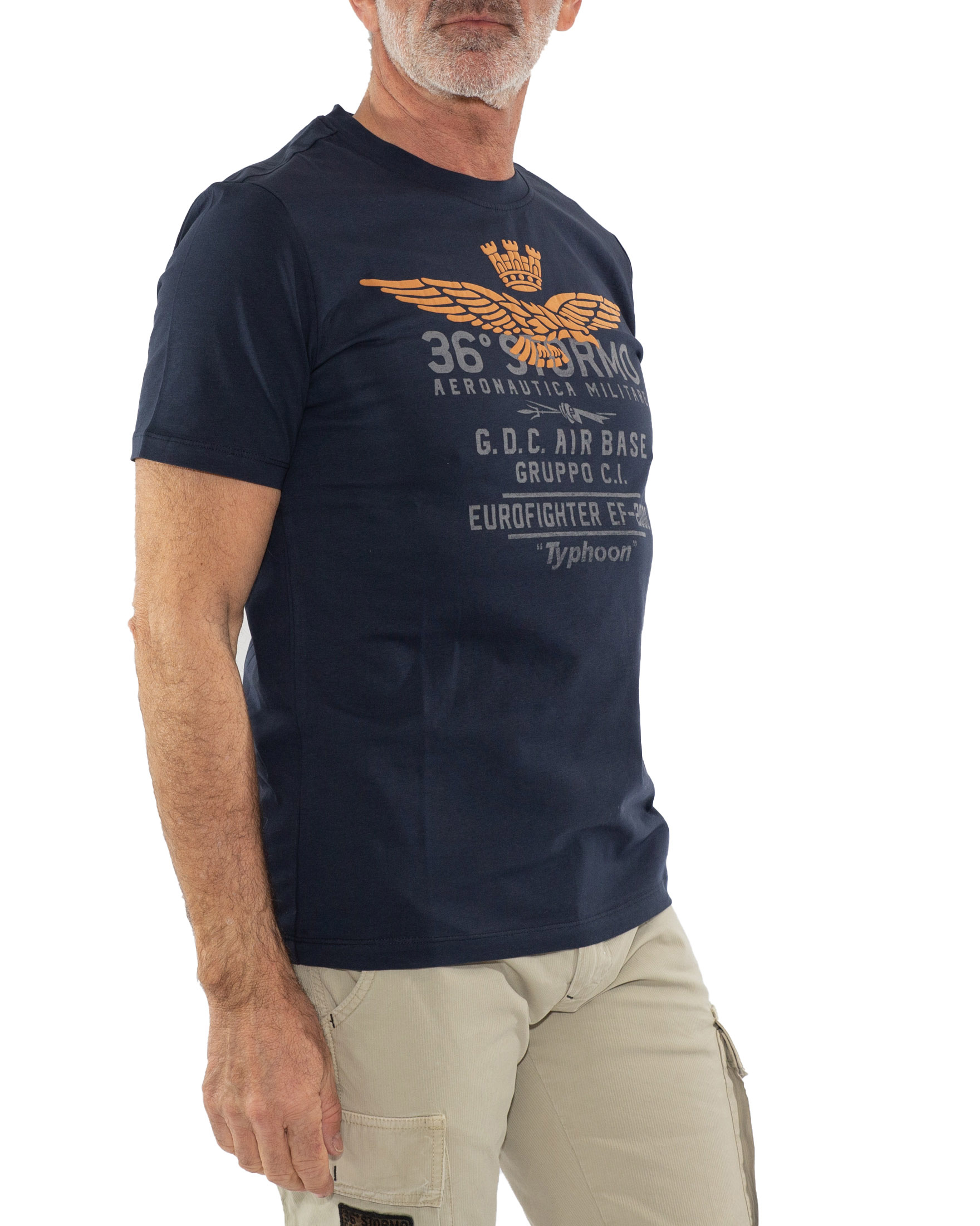 AERONAUTICA MILITARE T SHIRT Albiero Sport