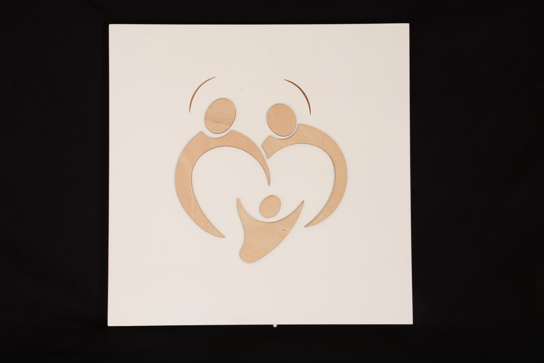 Pannello legno S. Famiglia 