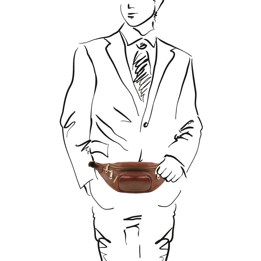 Tuscany Leather TL141797 Marsupio in pelle Nero