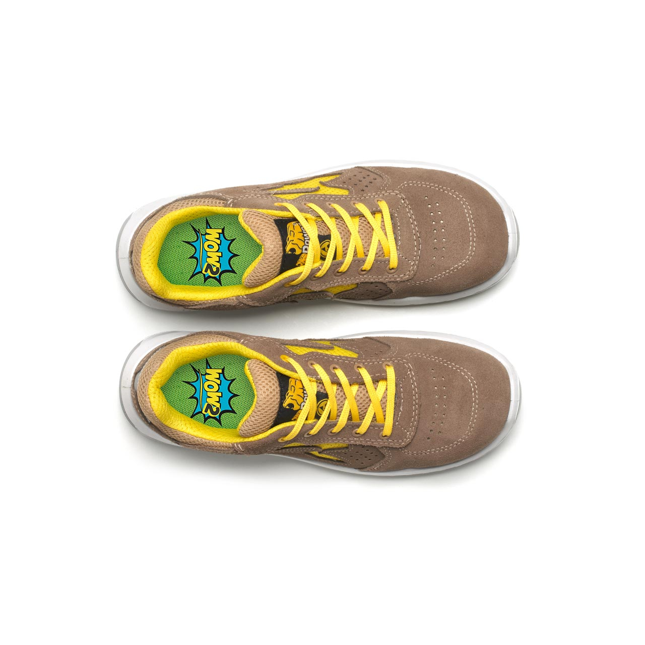 SAFETY WORK SHOES UPOWER YELLOW