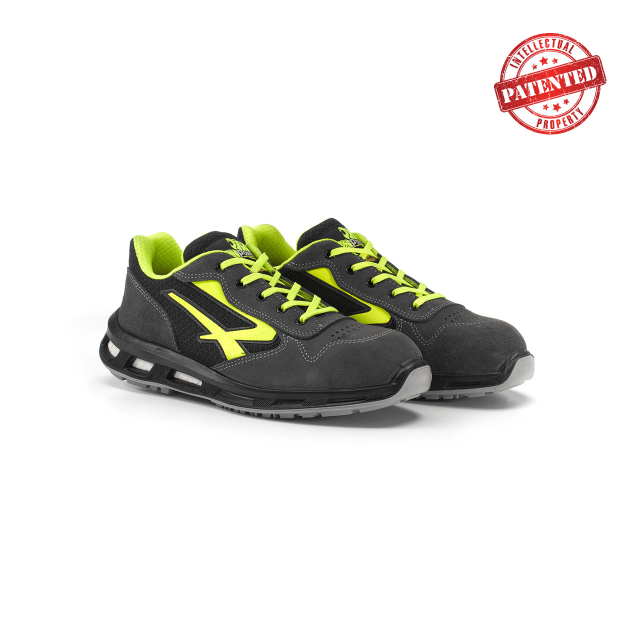 U-Power Red Lion® Yellow, Scarpe antinfortunistiche in pelle, Scarpe da  ginnastica unisex leggere antiperforazione, Suola in rafia, Suola  Infinergy, con puntale in alluminio (44) : : Moda