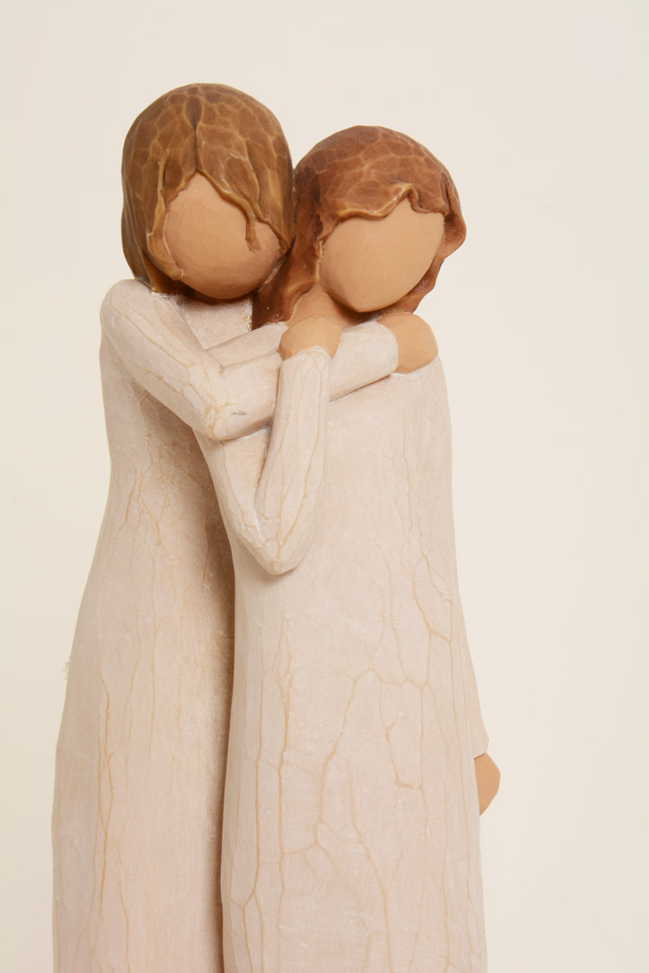Willow Tree Scatola Dei Ricordi 'Comodo' – Donna Con Bambino, Scolpita E Dipinta A Mano, 8,6x6,1 Cm