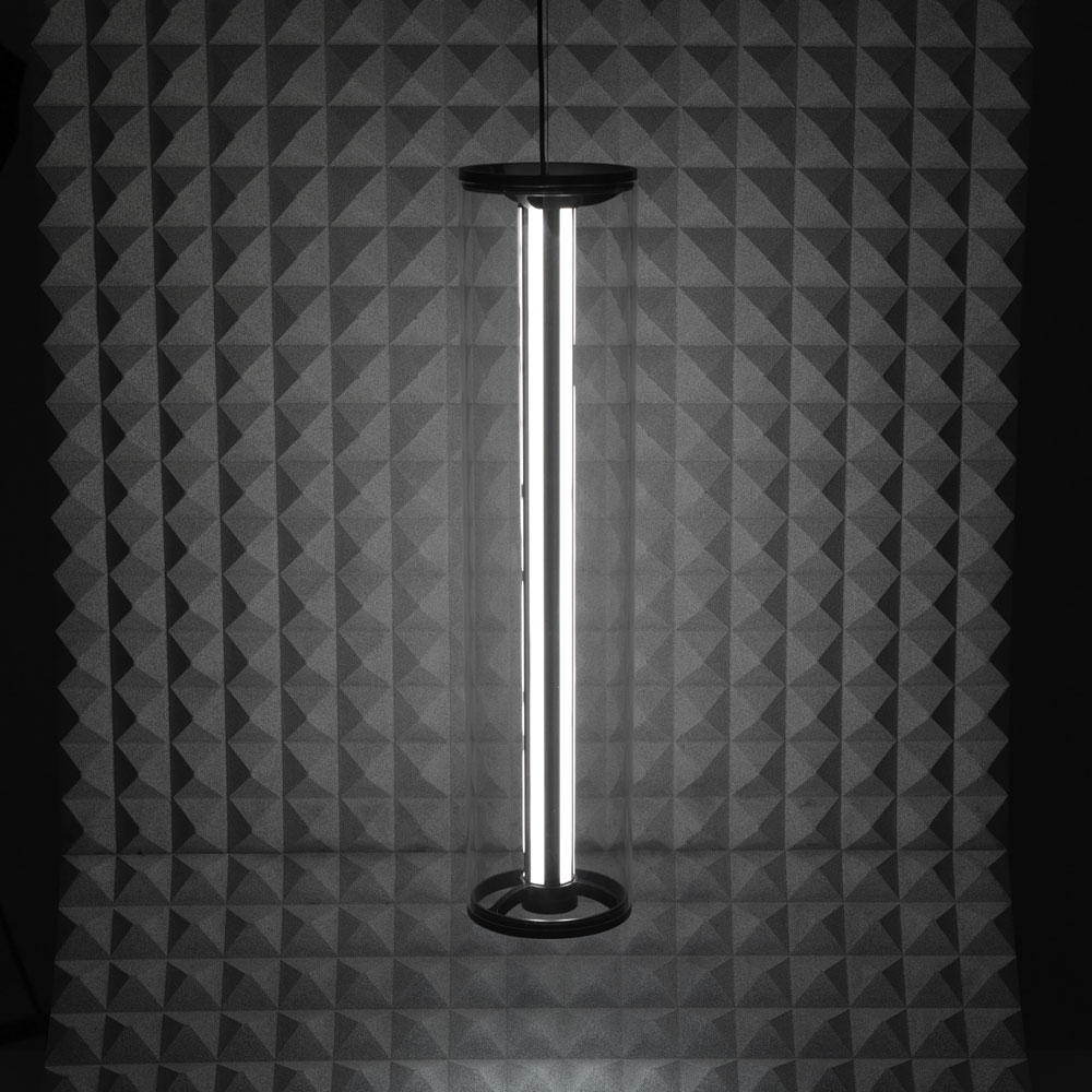 LEMSTATION SOSPENSIONE VERTICALE NERO 35W 3000K