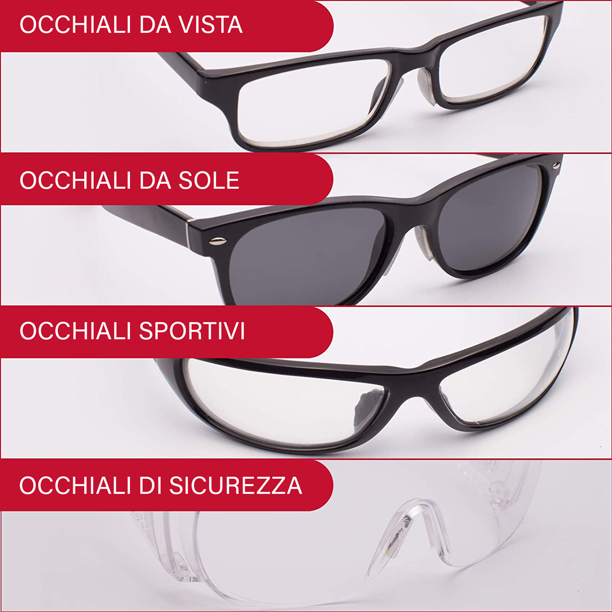occhiali