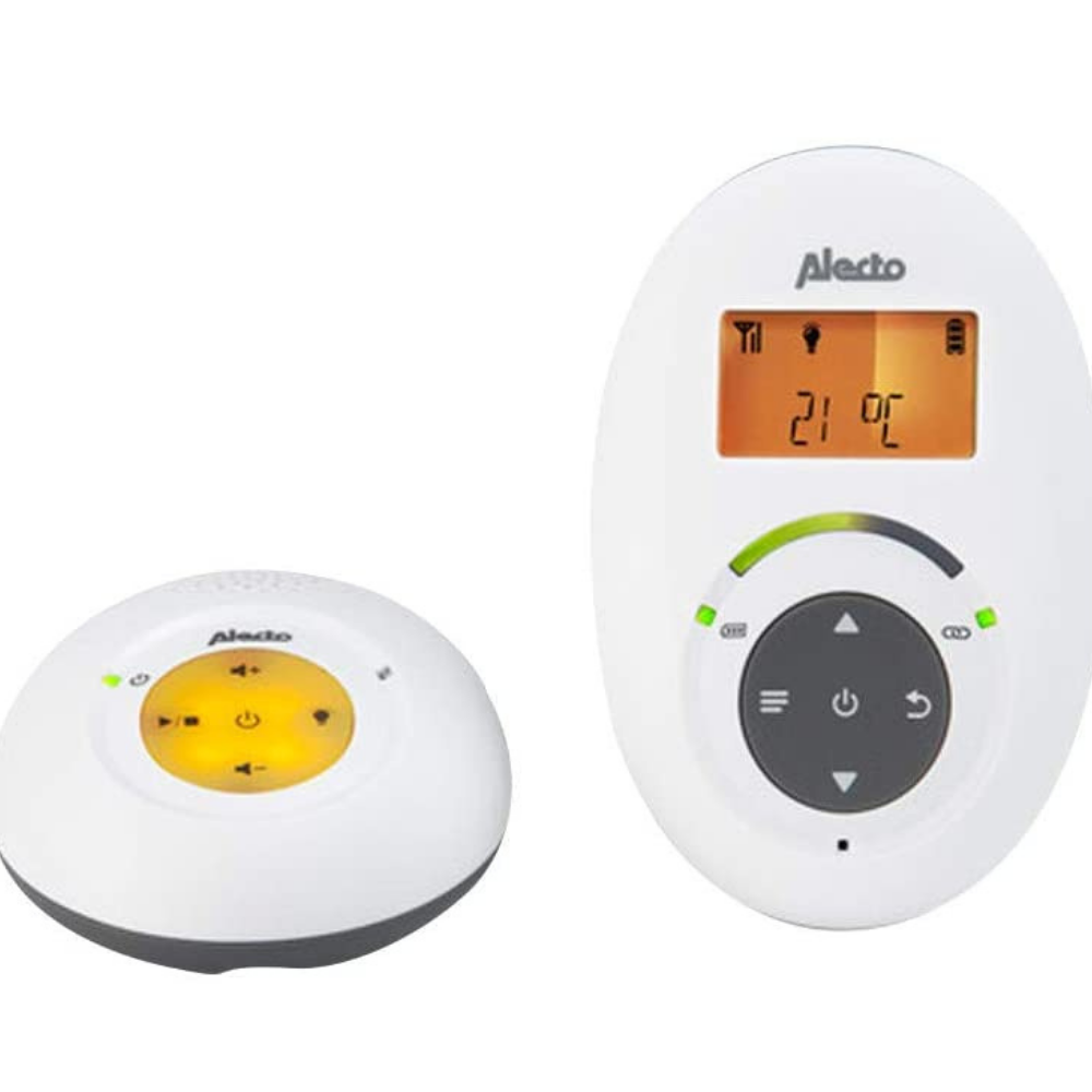 dealer Necklet Tulpen Intercom with thermometer full eco dect by Alecto | Baby Monitor | Puposhop