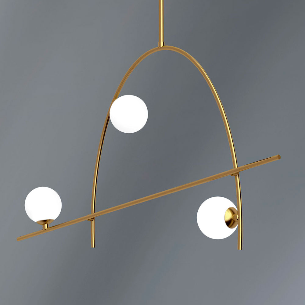 FREEDOM SOSPENSIONE ORO 3x6W 3000K