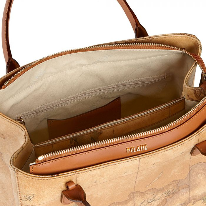 Alviero Martini 1A Classe Borsa a mano e tracolla E037 6000 010 Naturale