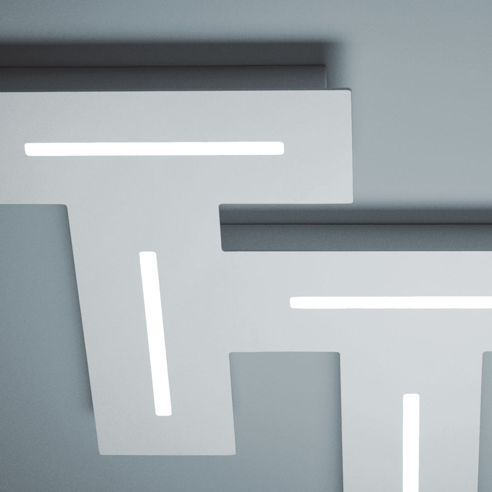 MAZE PLAFONIERA 47 BIANCO 37W 3000K