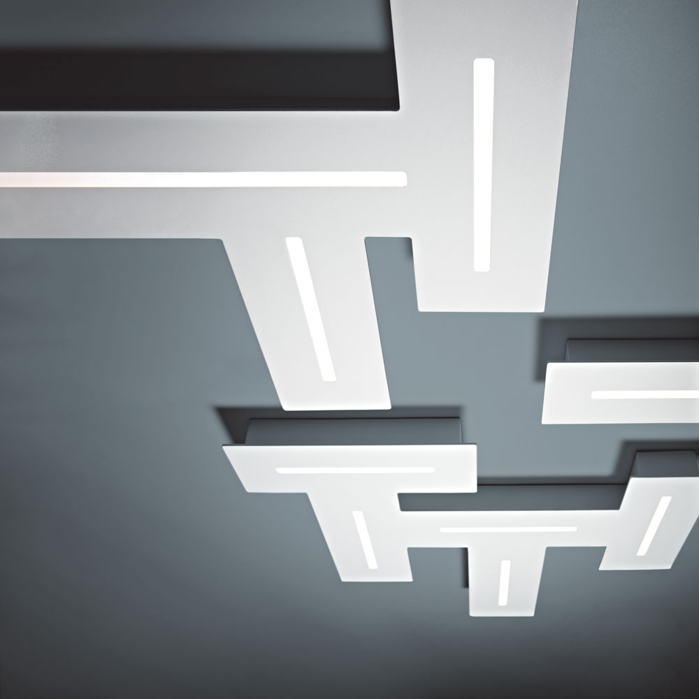 MAZE PLAFONIERA 47 BIANCO 37W 3000K