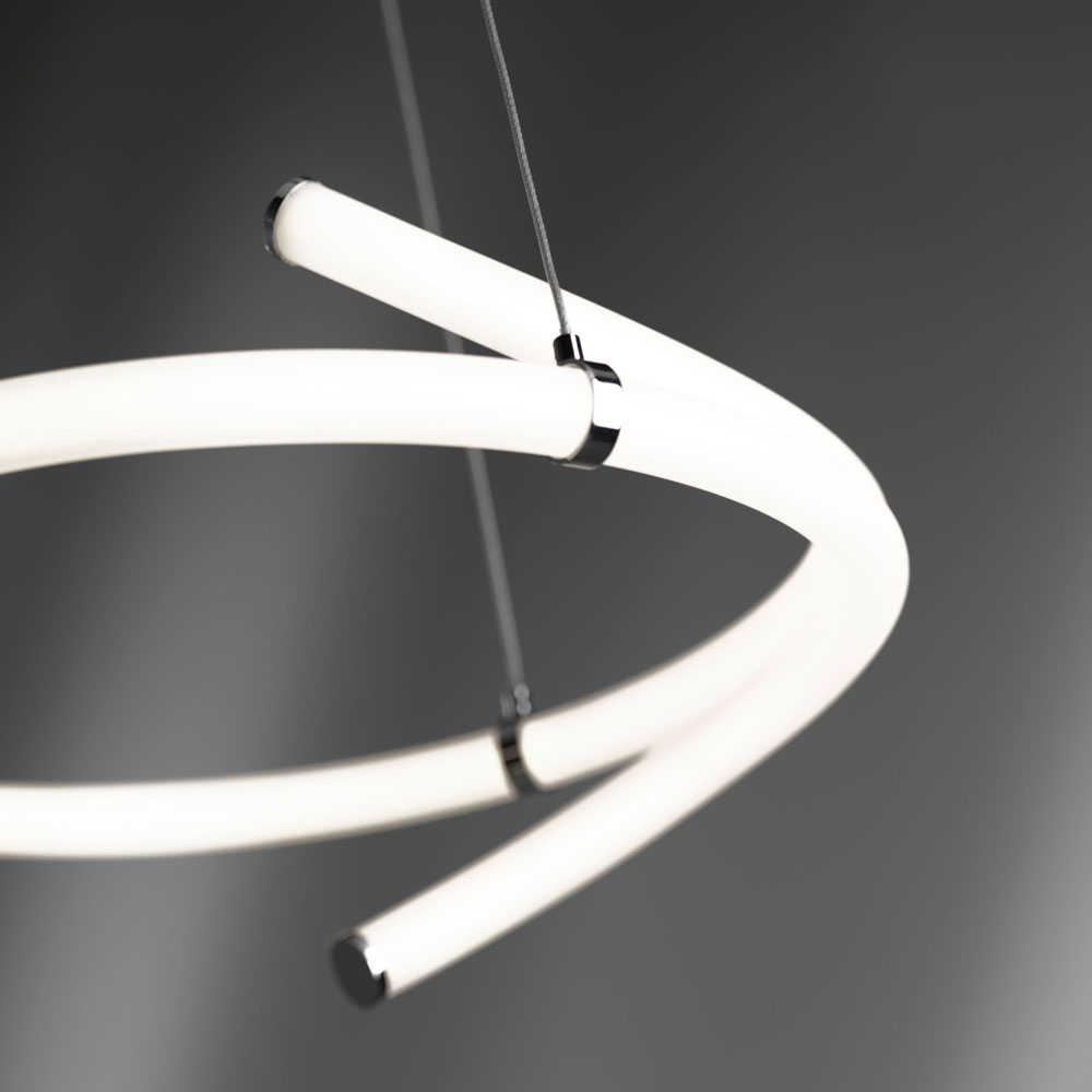 LIGHT LINE SOSPENSIONE Ø42 21W 3000K DIMMERABILE
