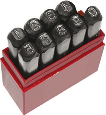 Set Di Punzoni Numerici | 10 Mm - Leroy Merlin