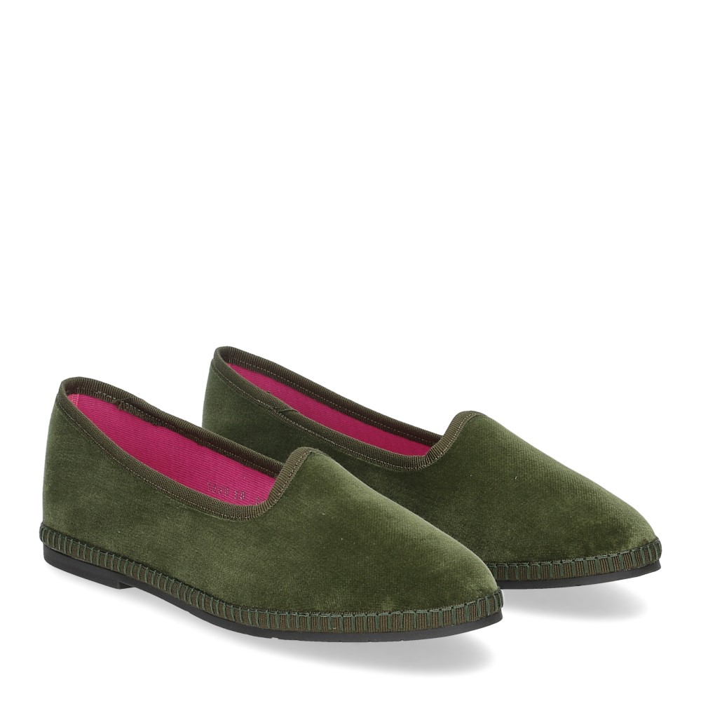 Scarpe on sale velluto verde