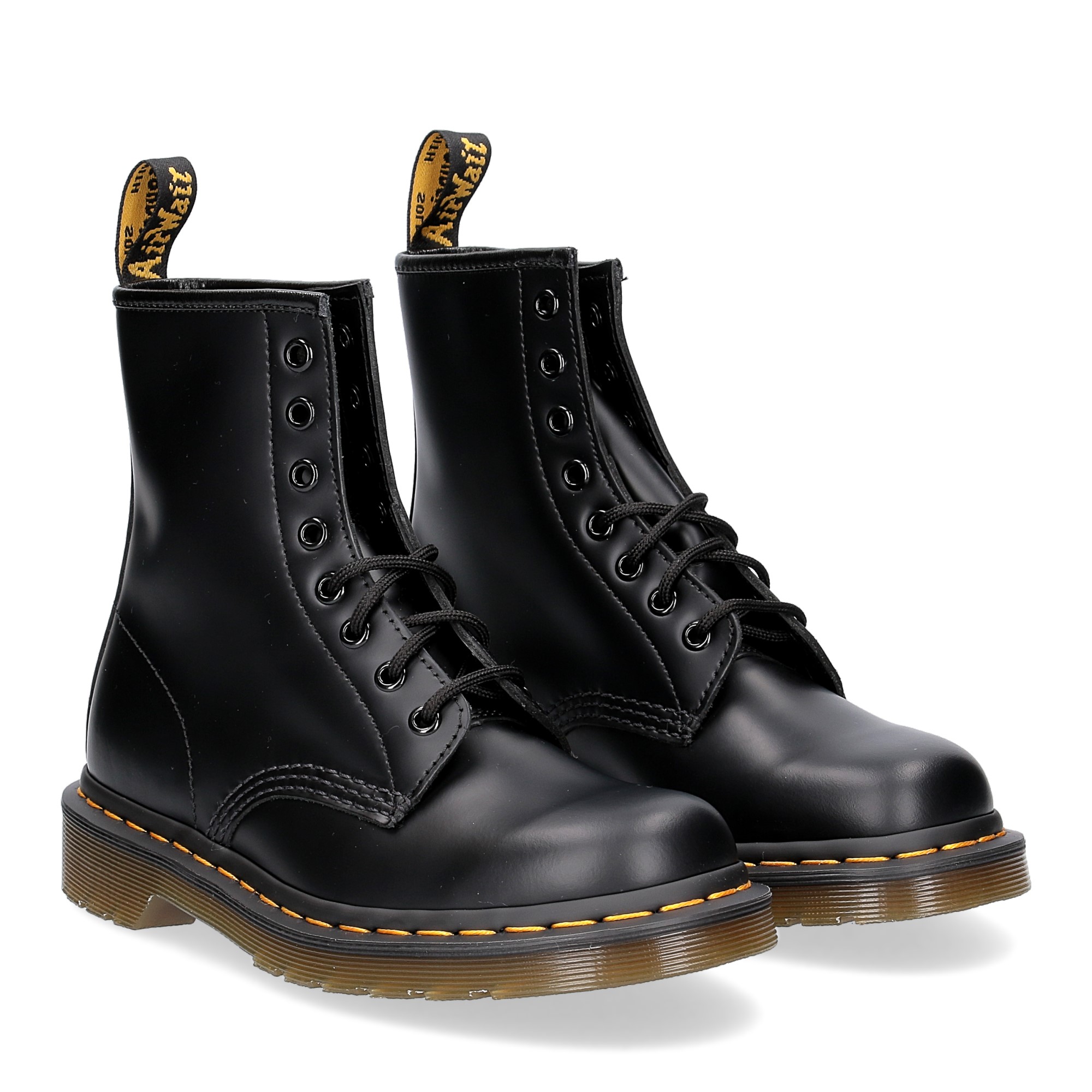 Dr. Martens Anfibio 1460 black smooth Al Siletto Al Siletto