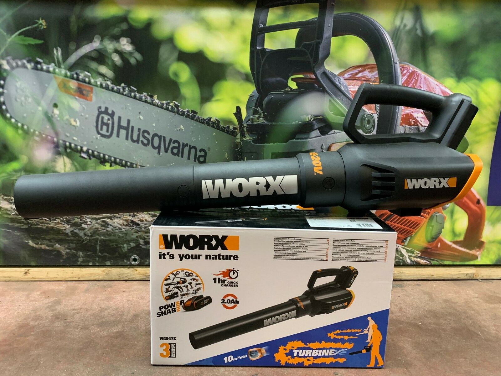 Soffiatore Per Foglie A Batteria 250 Km/h - 2 Batterie 3A, Leggero E Potente Per Giardino E Esterni - Foto 7