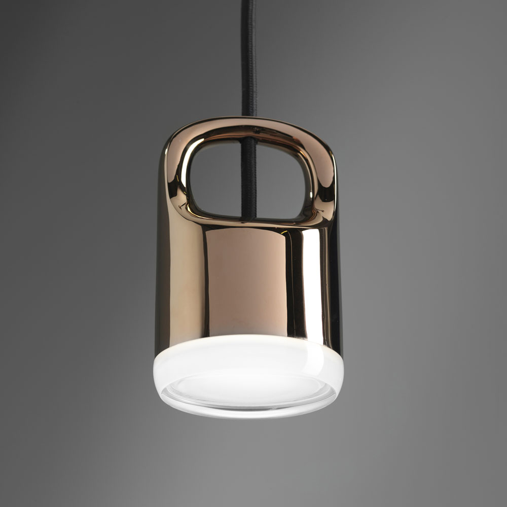 BAG SOSPENSIONE CASCATA ORO ROSA 38W 3000K