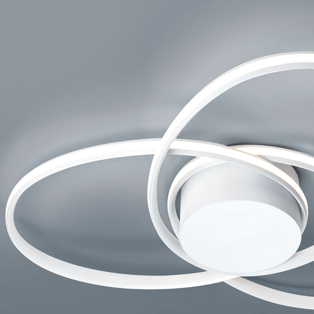 CLOVER PLAFONIERA 80 BIANCO 47W 4000K DIMMERABILE