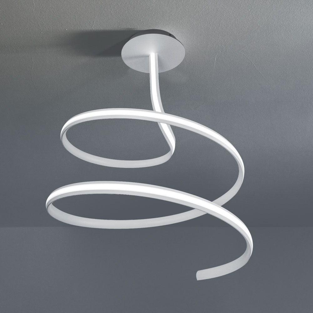 RIBBON SOSPENSIONE Ø55 BIANCO 48W 4000K DIMMERABILE
