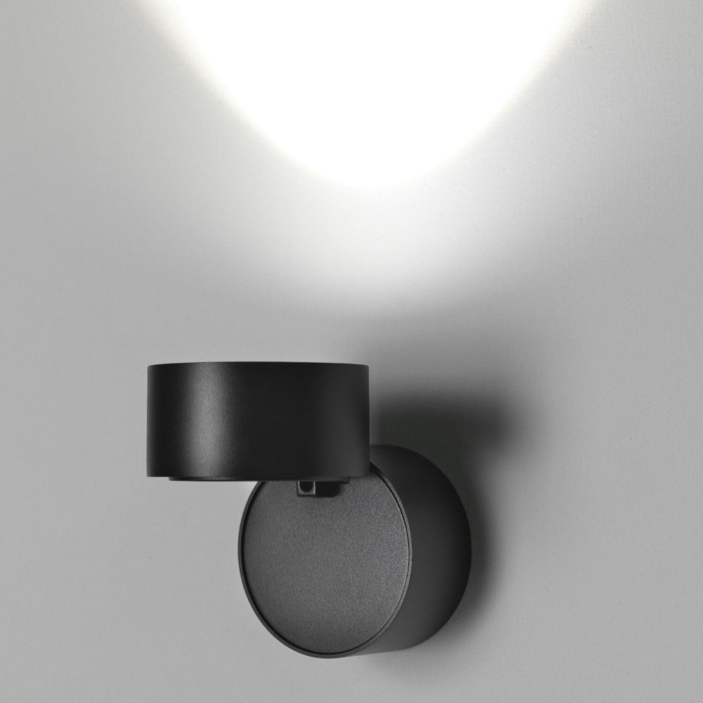 CYBER PLAFONIERA Ø7,5 NERO 10W 3000K