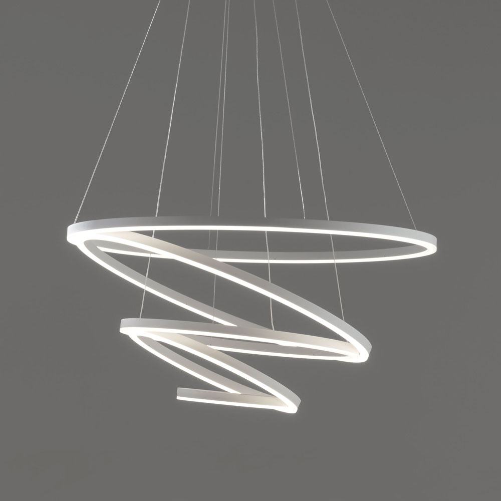 HURRICANE SOSPENSIONE 5 ANELLI 175W DIMMERABILE
