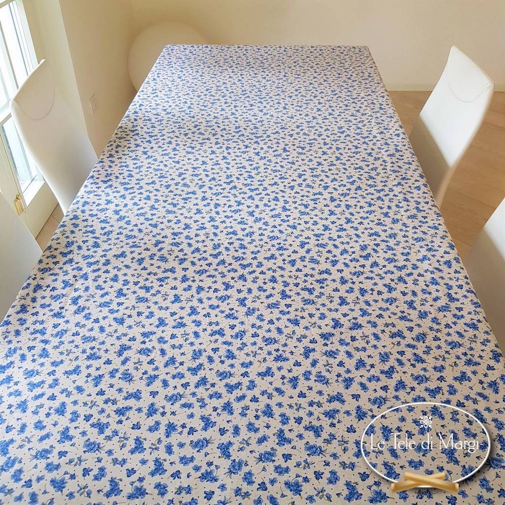 Tovaglia Violette blu 140 X 180