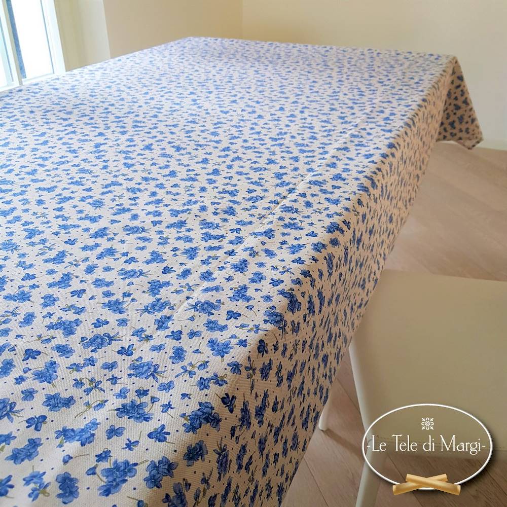 Tovaglia Violette blu 140 X 180