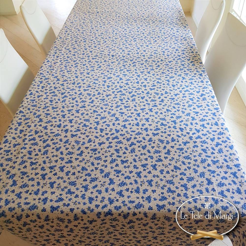 Tovaglia Violette blu 140 X 180