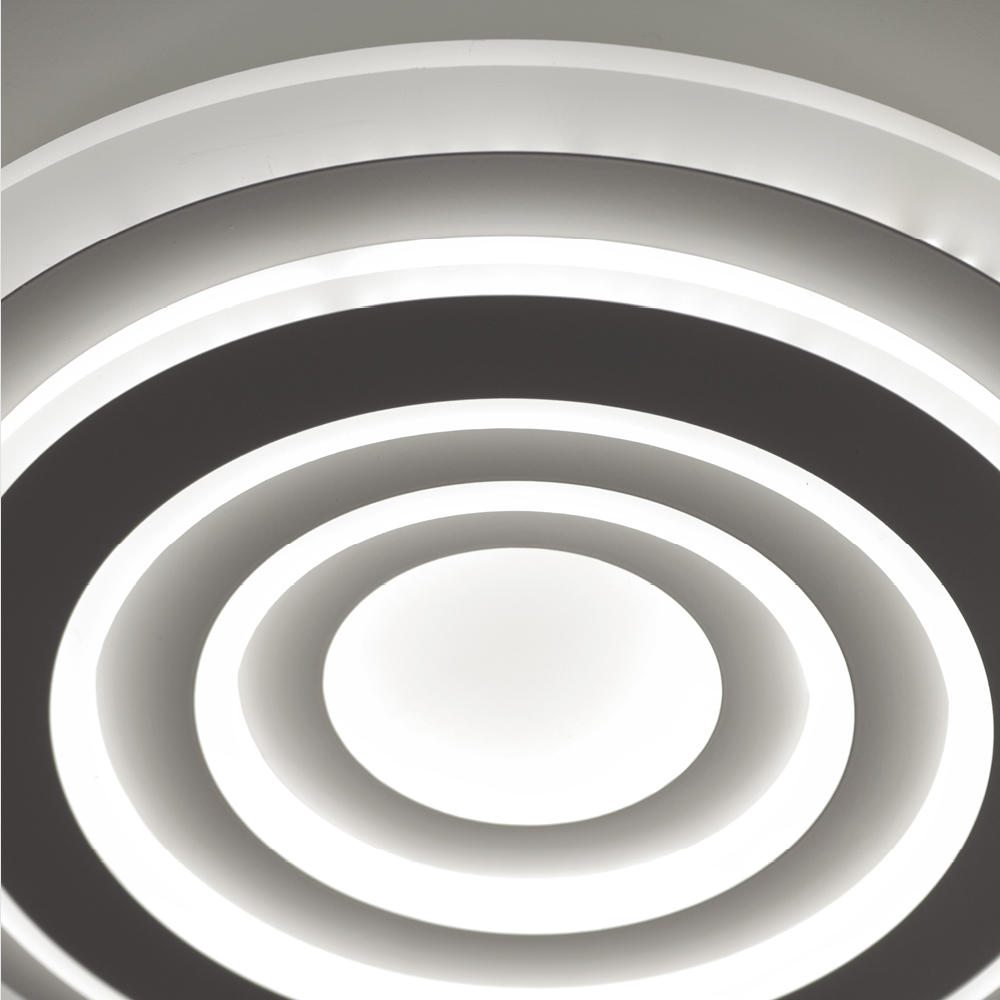 CONCENTRIC PLAFONIERA BIANCO 36W 3000K-4000K