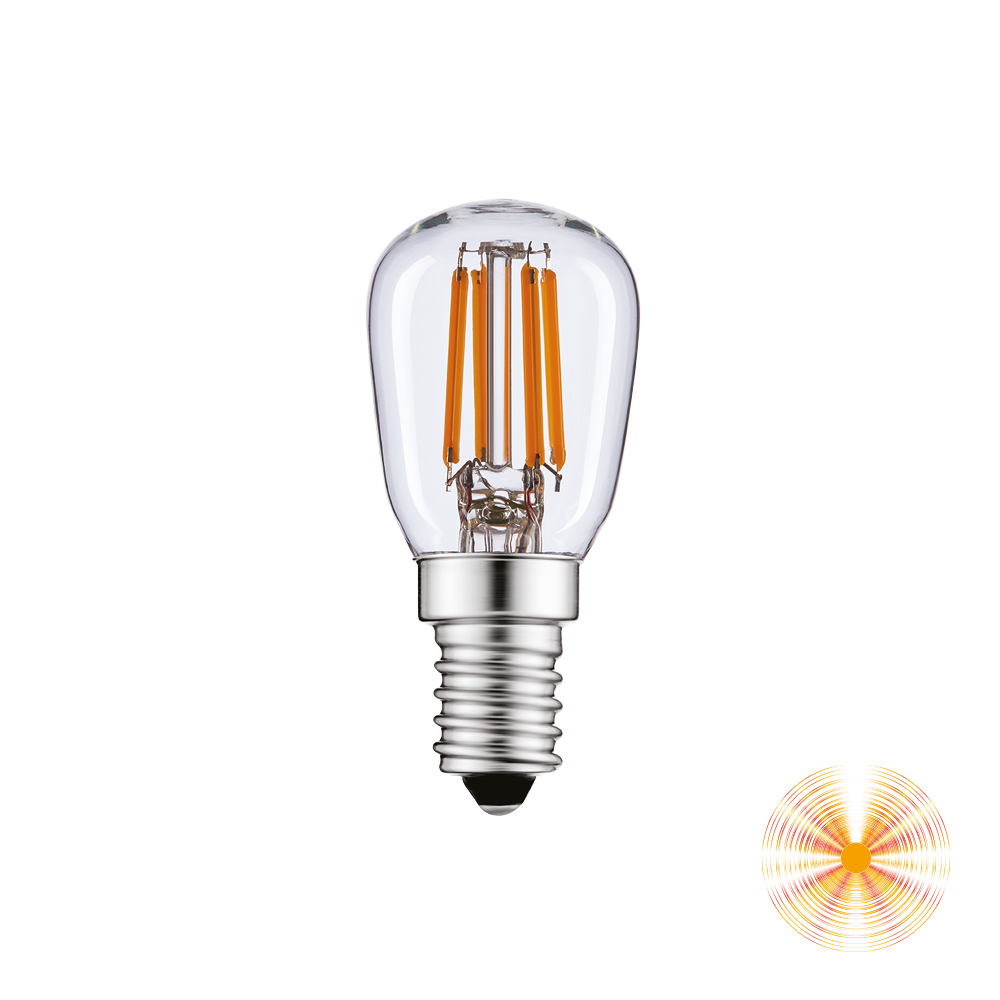 LAMPADINA FILAMENT LED PER FRIGORIFERO T26 E14 - 3W 3000K