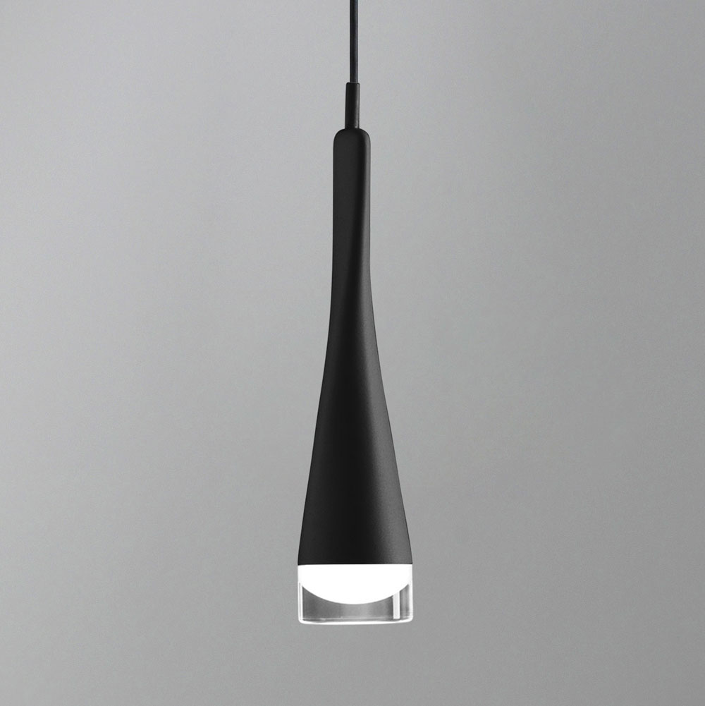 TWIST SOSPENSIONE 5 LUCI NERO 18W 3000K