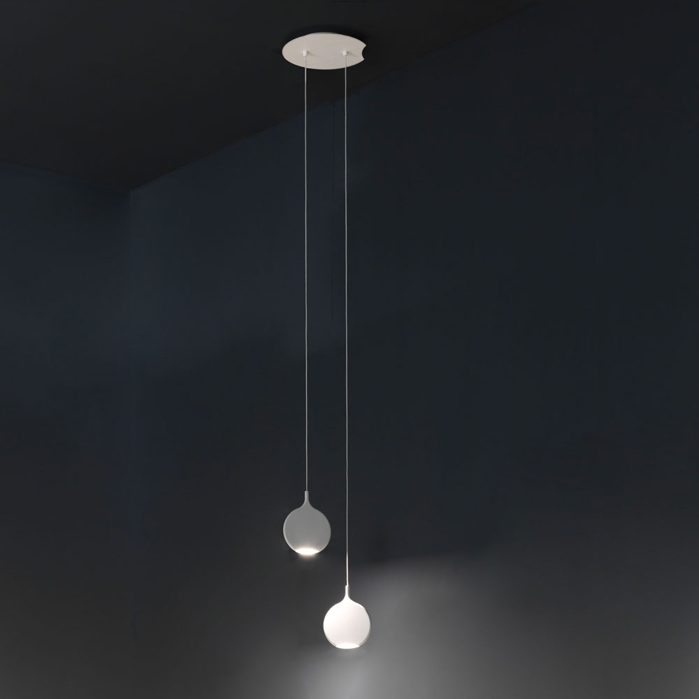 SMASH SOSPENSIONE 2 LUCI BIANCO 14,4W 3000K