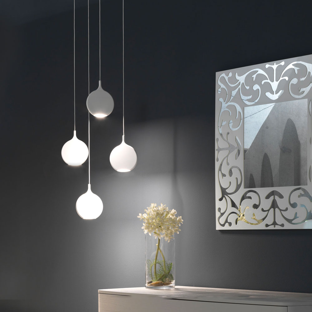 SMASH SOSPENSIONE 2 LUCI BIANCO 14,4W 3000K