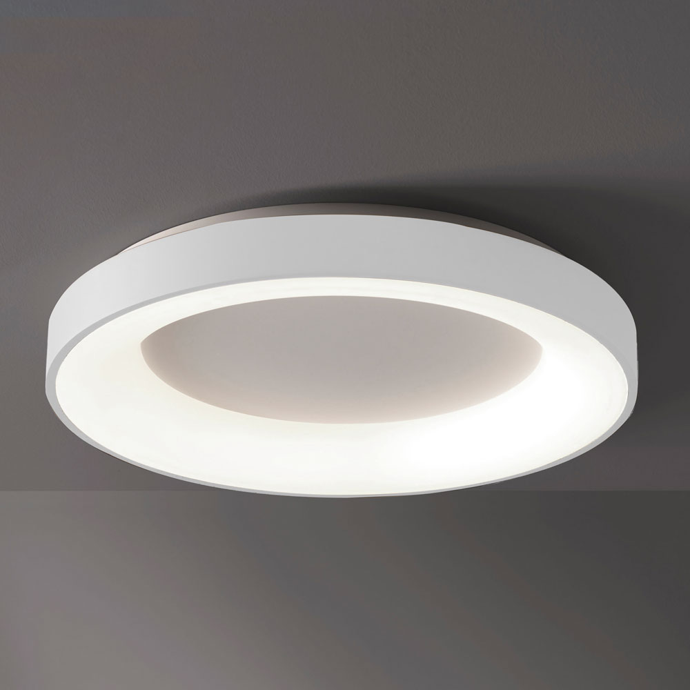 INNER-R PLAFONIERA Ø80 BIANCO 80W 3000K - 4000K DIMMERABILE