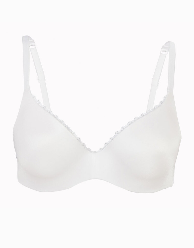 Lepel Reggiseno Donna Leggermente Imbottito Senza Ferretto - Coppa C, Modello Belseno Art. 407, Invisibile Sotto I Vestiti