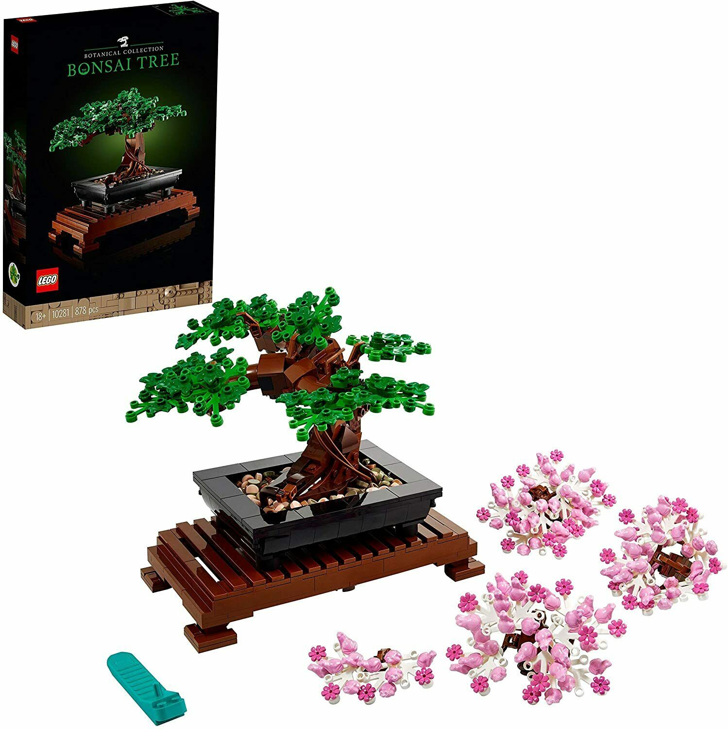 Lego Creator Expert Albero Bonsai 10821 Set Per Adulti