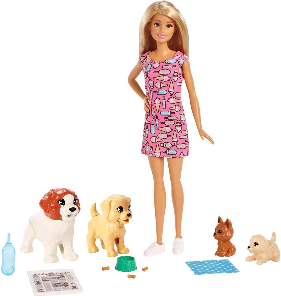 Barbie puppy playset best sale