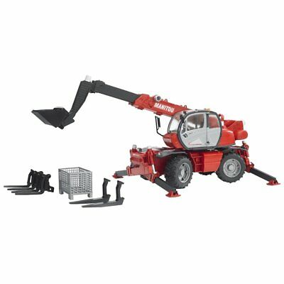 Bruder 02129 Manitou Mrt 2150 Con Braccio Meccanico E Accessori