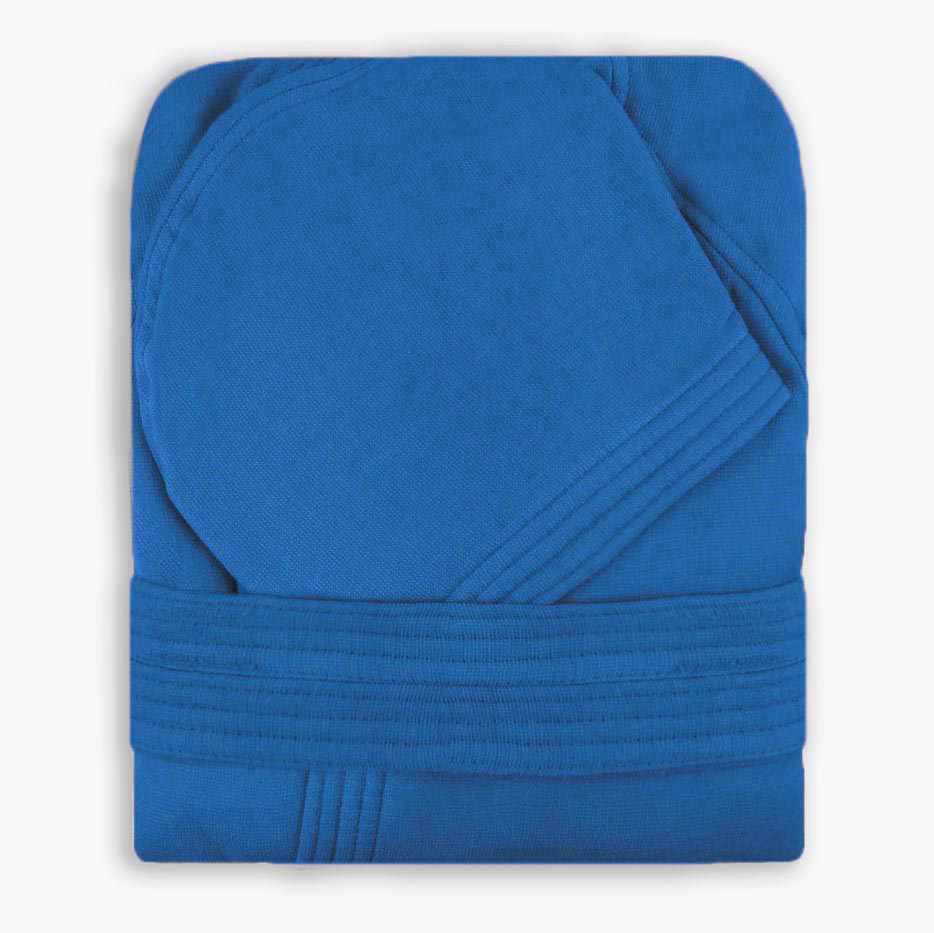 Accappatoio bambini Sport - Blu elettrico 