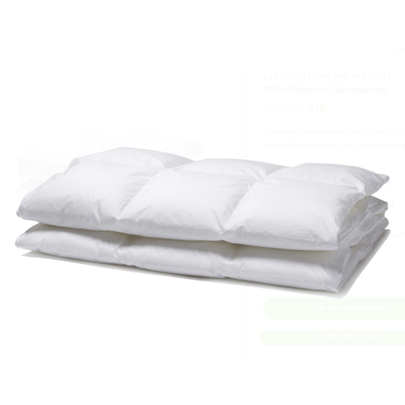 Piumino Letto Singolo Piuma D'Oca Bianca E Piumino in Piumino con Tessuto  100% Cotone Giù Tutte Le Stagioni Duvet King Size-Bianco_150x200cm-2kg. :  : Casa e cucina