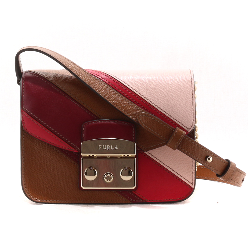 Borsa a tracolla Furla METROPOLIS  TONI COGNAC