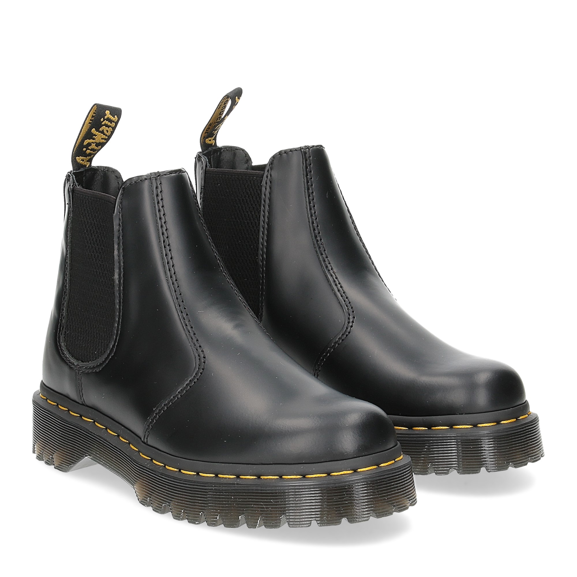 Dr. Martens beatles 2976 bex black smooth Al Siletto Al Siletto