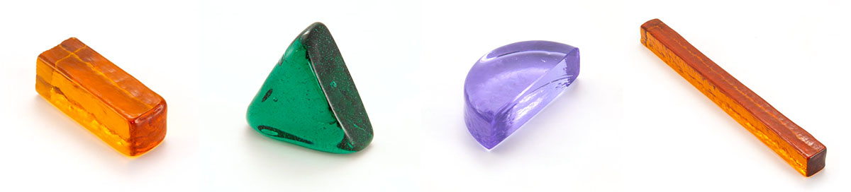 mattoni in vetro di murano