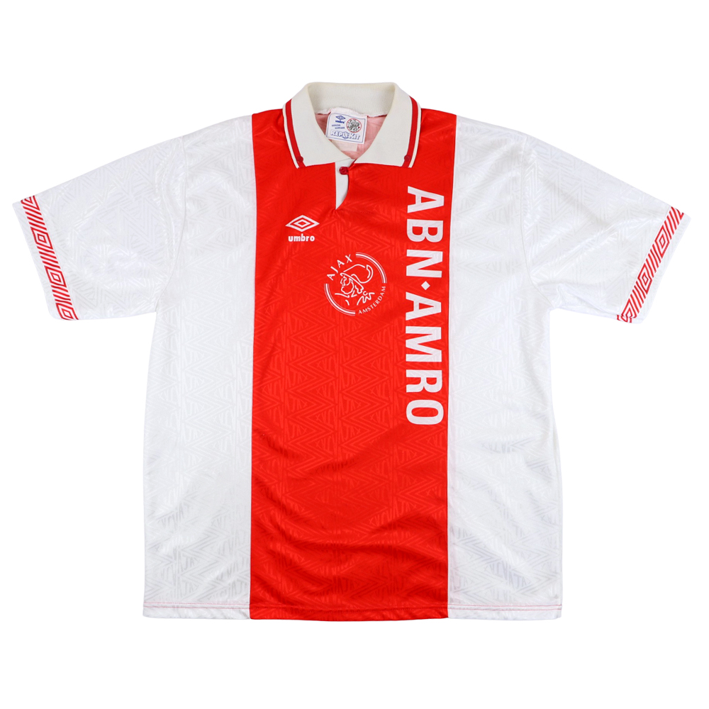 1991-93 Ajax Home Jersey L (Top)