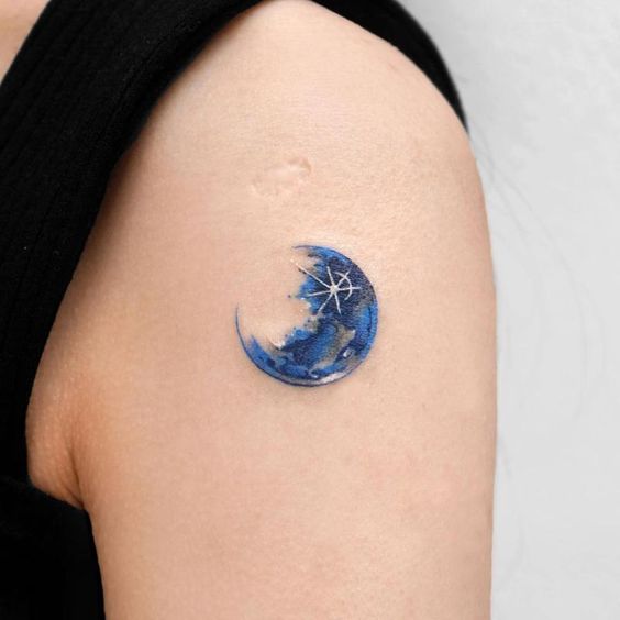 Il significato dei tatuaggi la luna
