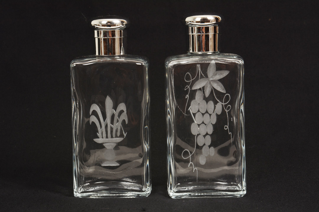 Coppia bottiglie acqua e vino CAL4044