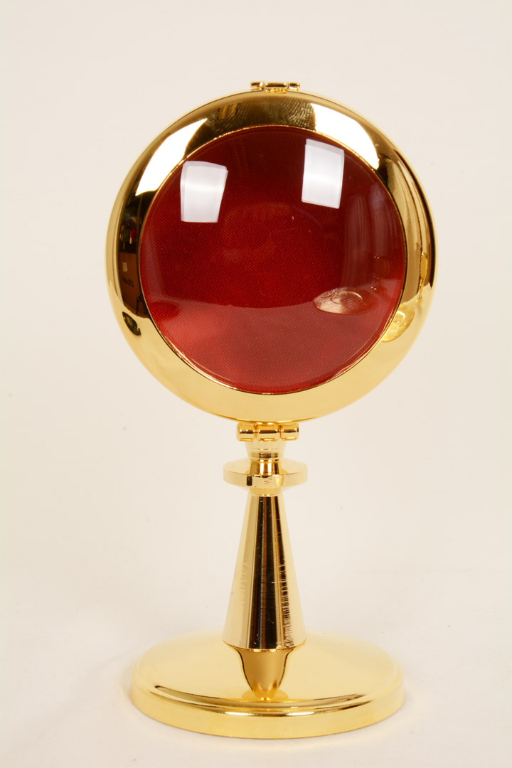 Reliquiario Dorato h cm 16 