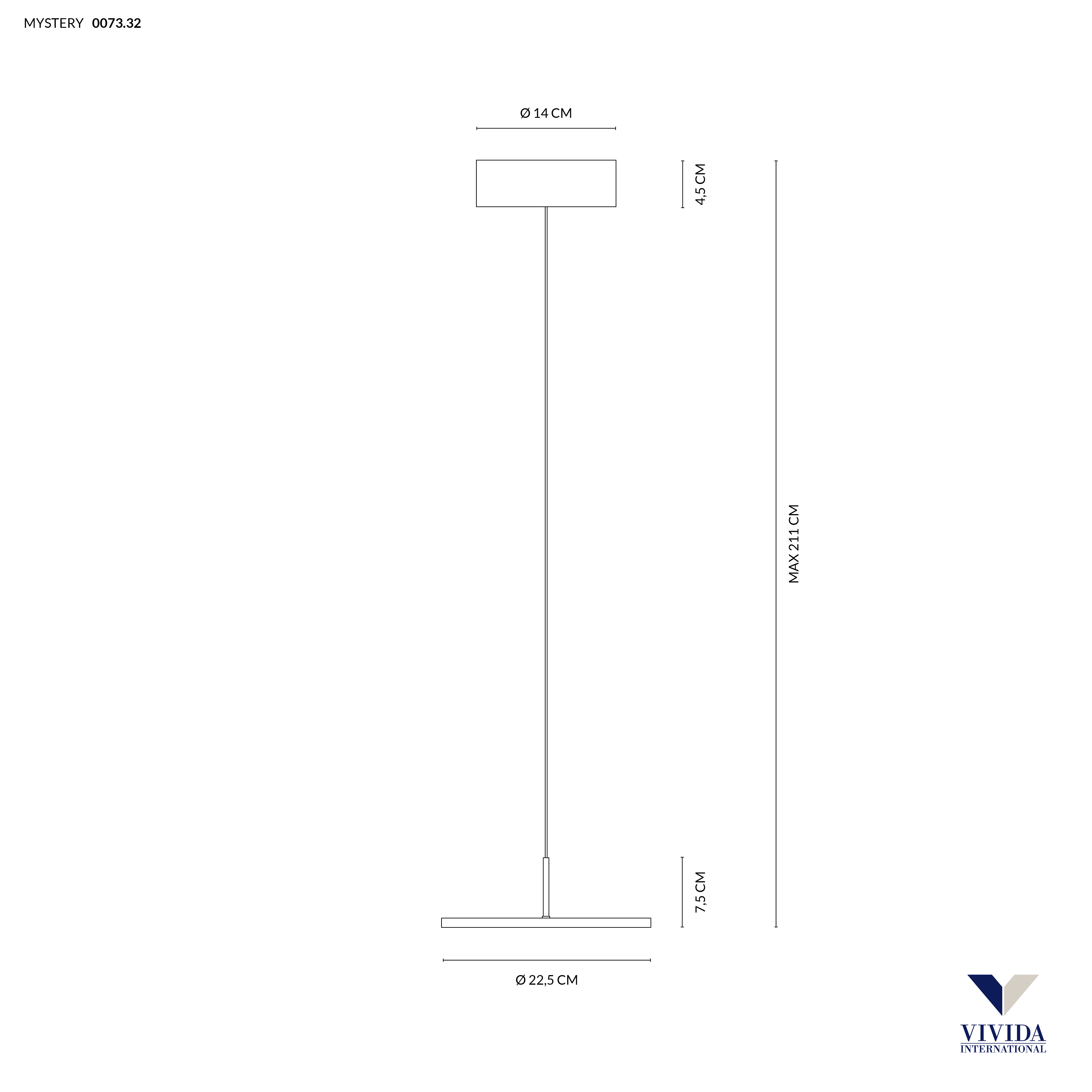 MYSTERY SOSPENSIONE Ø22 BIANCO 16W 3000K-4000K