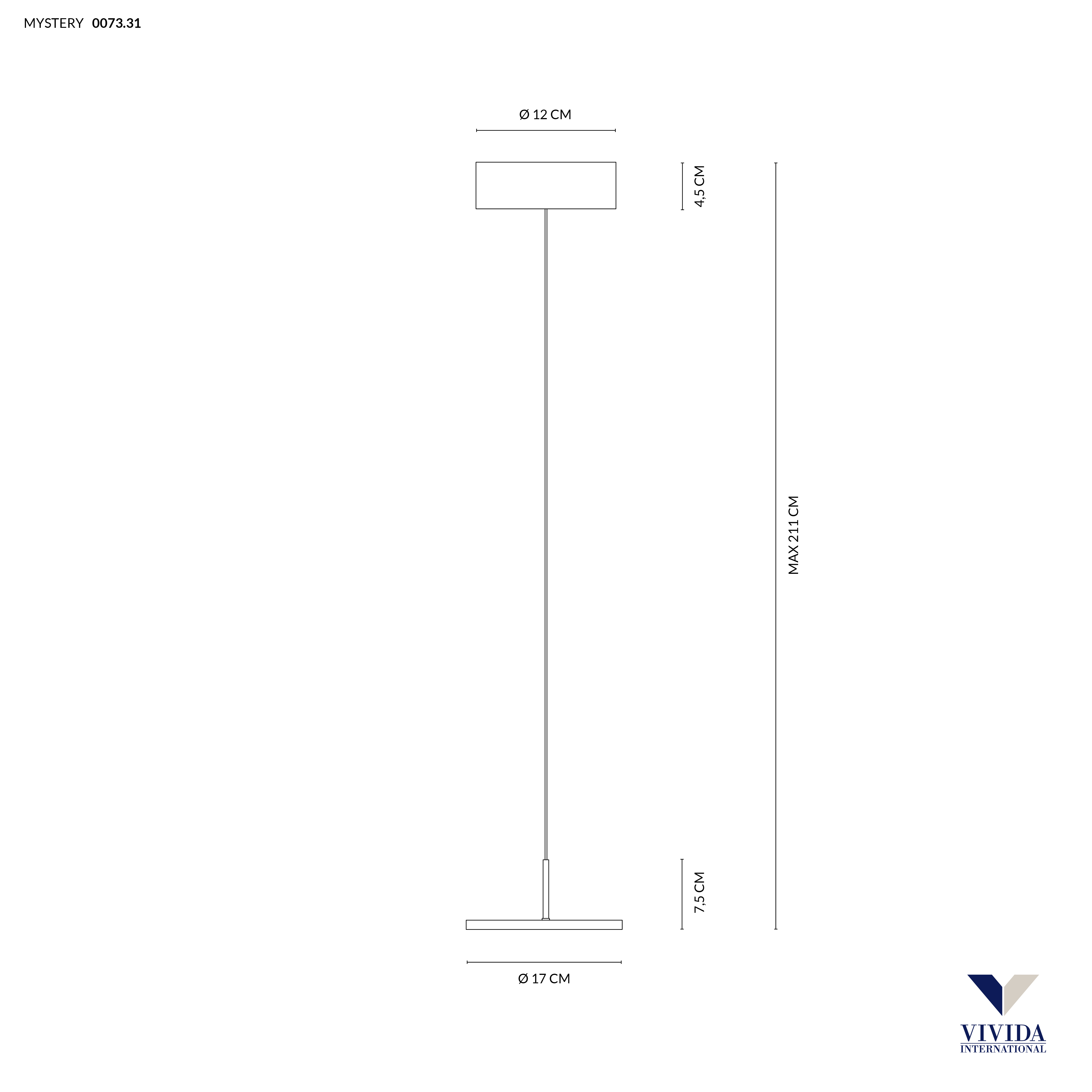 MYSTERY SOSPENSIONE Ø17 BIANCO 15W 3000K-4000K