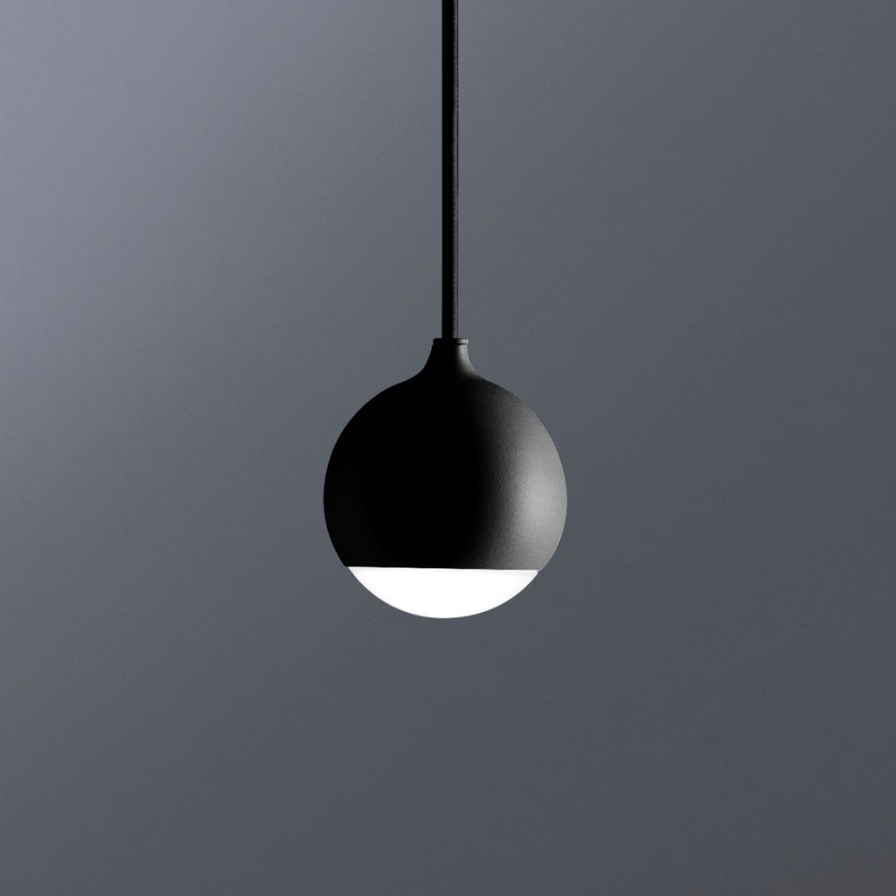 SHALLOW SOSPENSIONE 13 LUCI NERO 40W 3000K